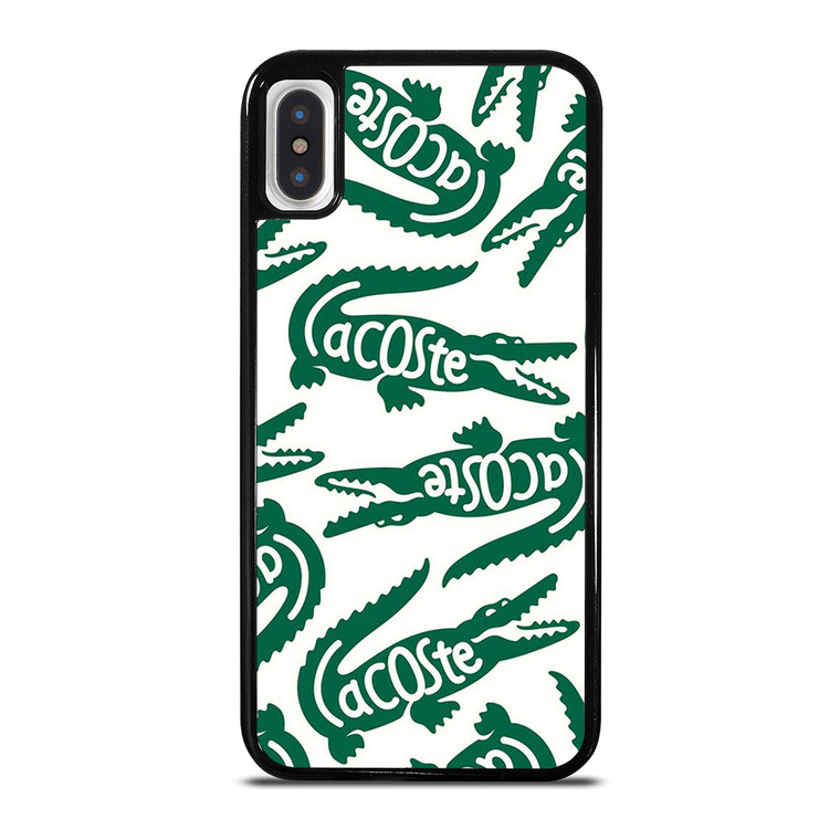 LACOSTE CROC CUTE ICON iPhone X / XS Case Cover