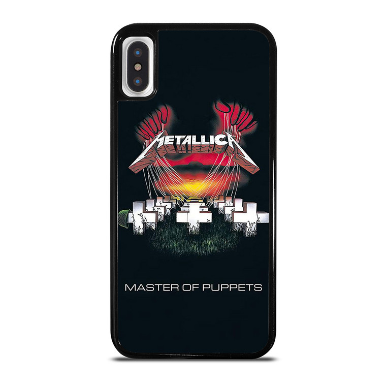 METALLICA MASTER OF PUPPETS ALBUM POSTER iPhone X / XS Case Cover