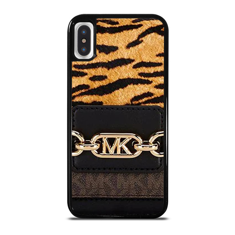 MICHAEL KORS LOGO TIGER BAG iPhone X / XS Case Cover