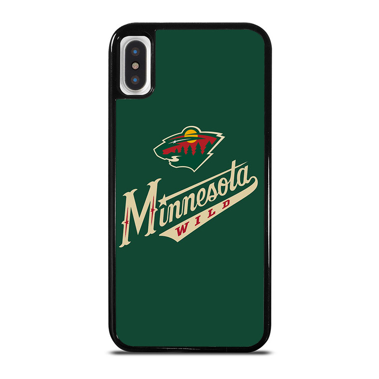 MINNESOTA WILD LOGO NHL HOCKEY TEAM iPhone X / XS Case Cover