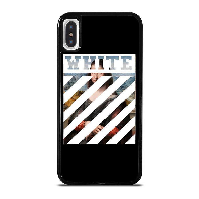 OFF WHITE LOGO MONALISA ICON iPhone X / XS Case Cover