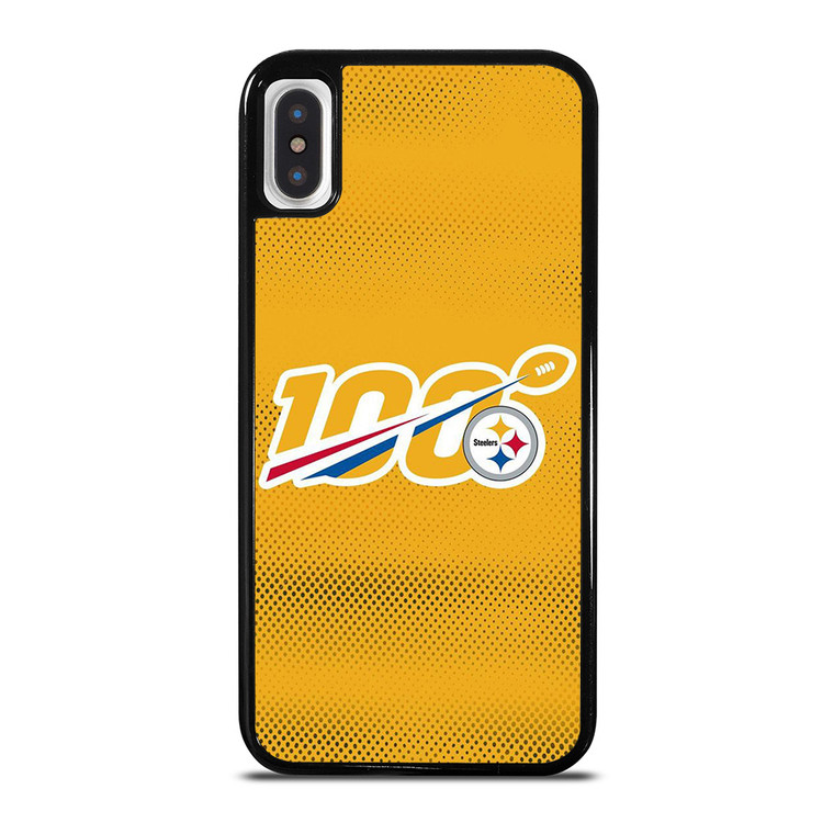 PITTSBURGH STEELERS FOOTBALL TEAM LOGO 100 iPhone X / XS Case Cover