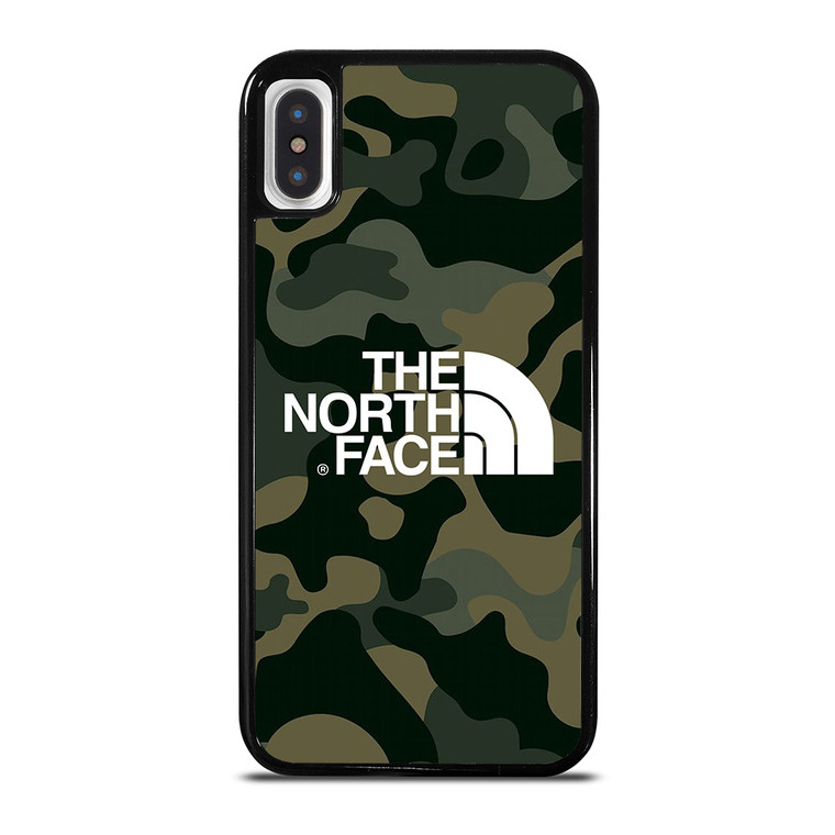 THE NORTH FACE LOGO CAMO iPhone X / XS Case Cover