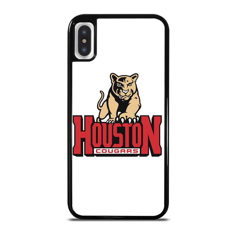 UNIVERSITY HOUSTON COUGARS BASKETBALL TEAM ICON iPhone X / XS Case Cover UNIVERSITY HOUSTON COUGARS BASKETBALL TEAM ICON iPhone X / XS Case Cover