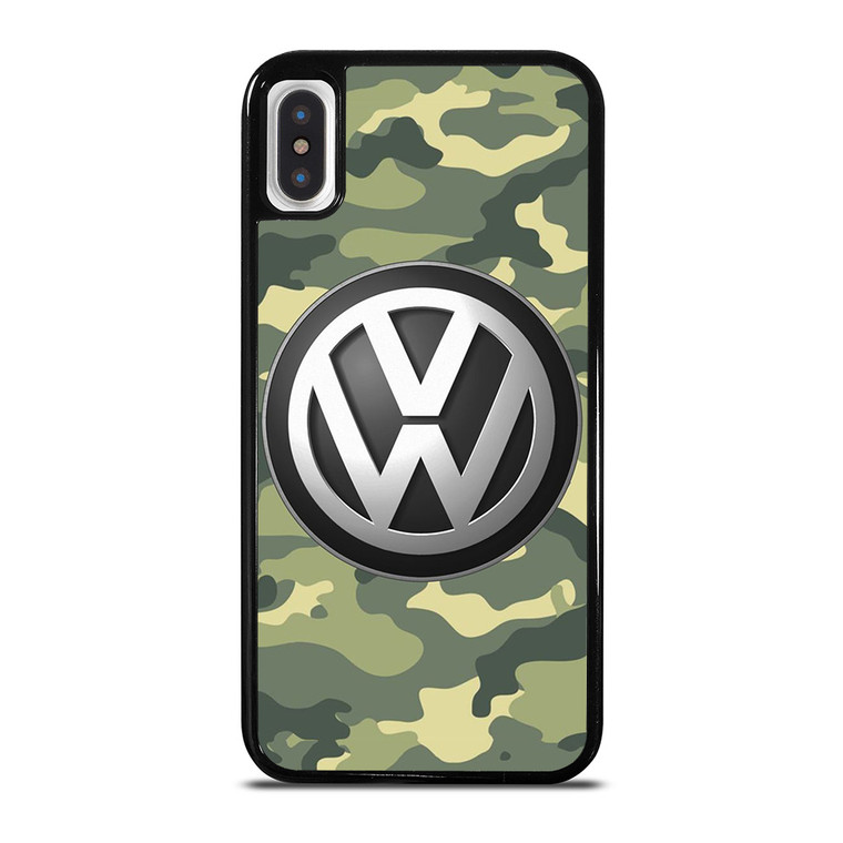 VOLKSWAGEN VW LOGO CAMO ICON iPhone X / XS Case Cover