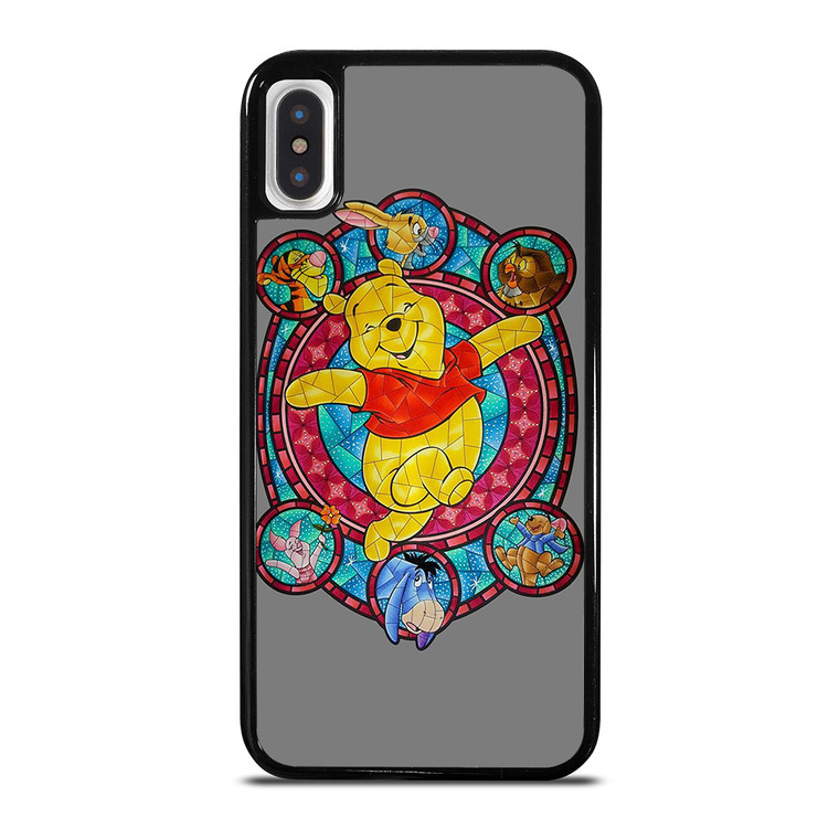 WINNIE THE POOH AND FRIENDS DISNEY MOZAIC ART iPhone X / XS Case Cover