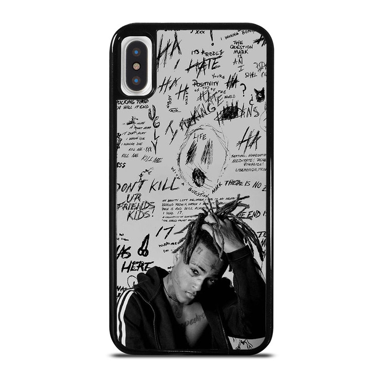 XXXTENTATION RAPPER QUOTE iPhone X / XS Case Cover