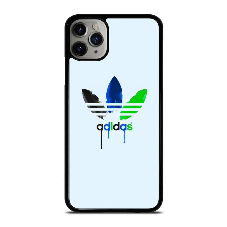 ADIDAS LOGO GREEN BLUE ICON iPhone 11 Pro Max Case Cover