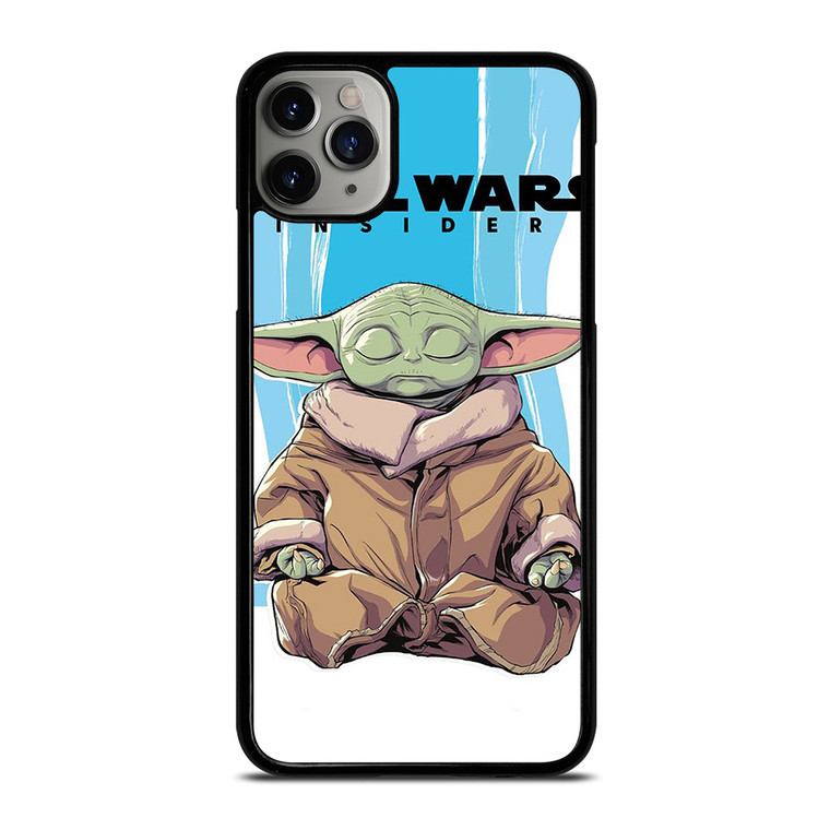 BABY YODA STAR WARS MEDITATION iPhone 11 Pro Max Case Cover