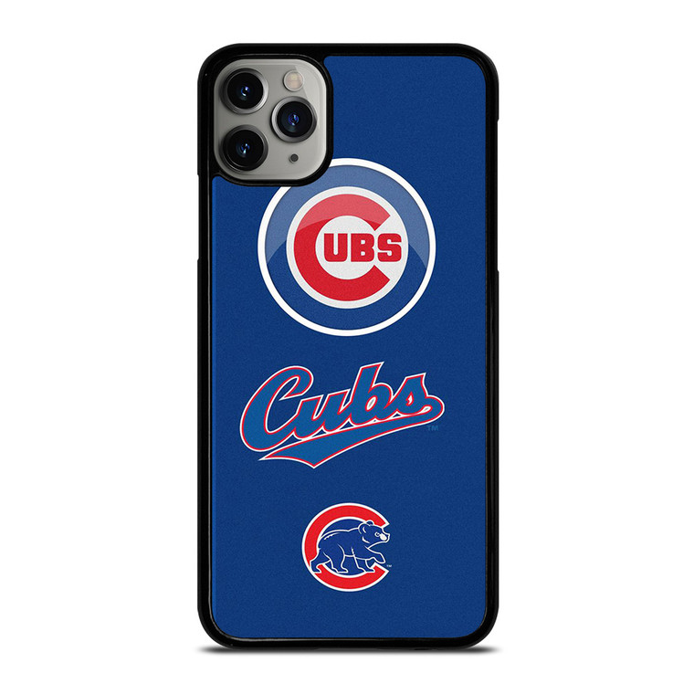 CHICAGO CUBS ICON BASEBALL TEAM LOGO iPhone 11 Pro Max Case Cover