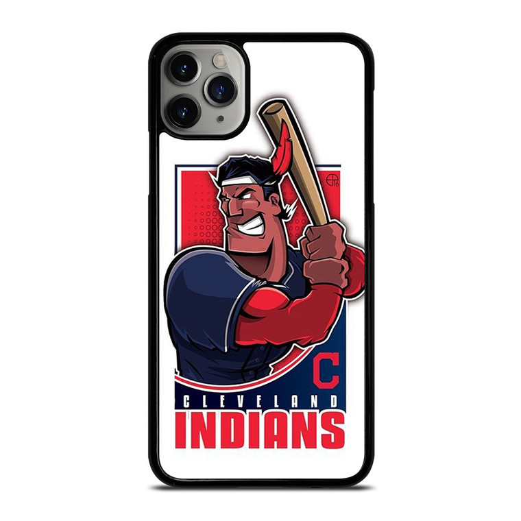CLEVELAND INDIANS LOGO BASEBALL ICON iPhone 11 Pro Max Case Cover CLEVELAND INDIANS LOGO BASEBALL ICON iPhone 11 Pro Max Case Cover