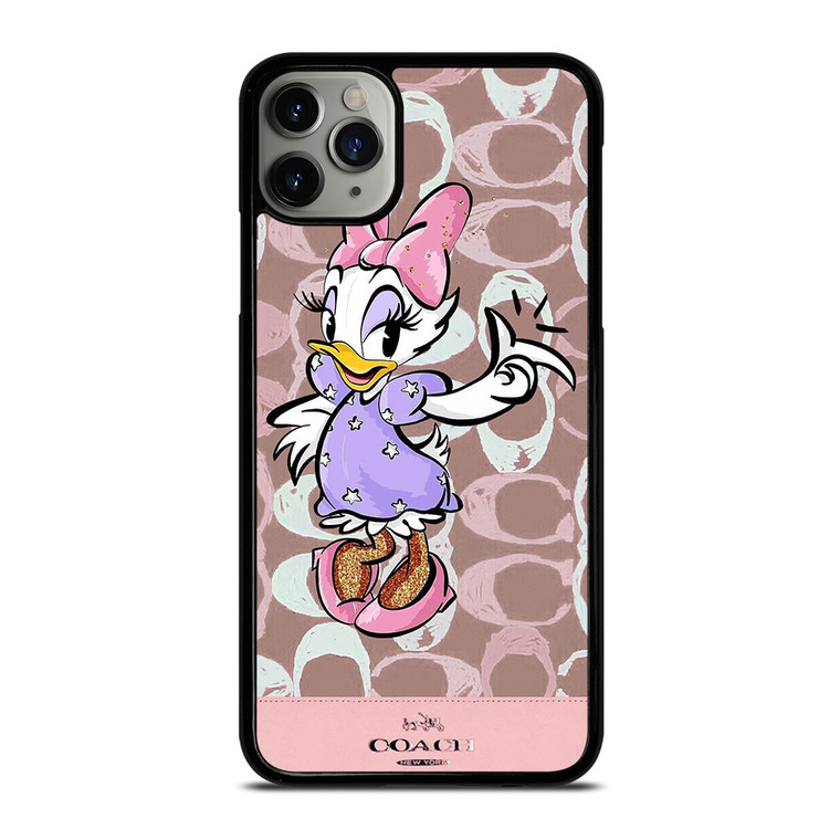 COACH NEW YORK DAISY DUCK DISNEY iPhone 11 Pro Max Case Cover