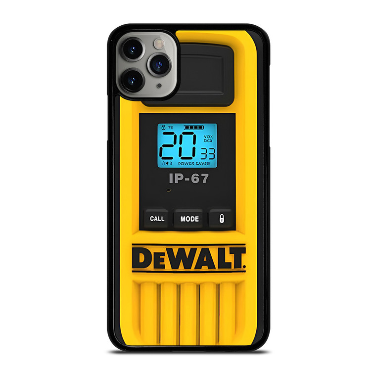 DEWALT TOOL LOGO HEAVY DUTY WALKIE TALKIE iPhone 11 Pro Max Case Cover