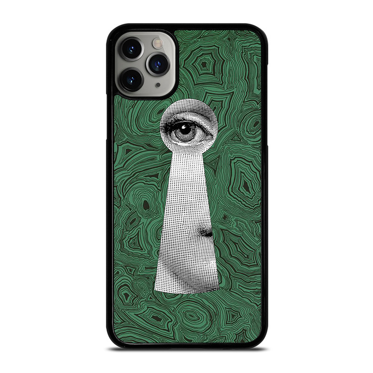 FORNASETTI MALACHITE EYE KEY iPhone 11 Pro Max Case Cover