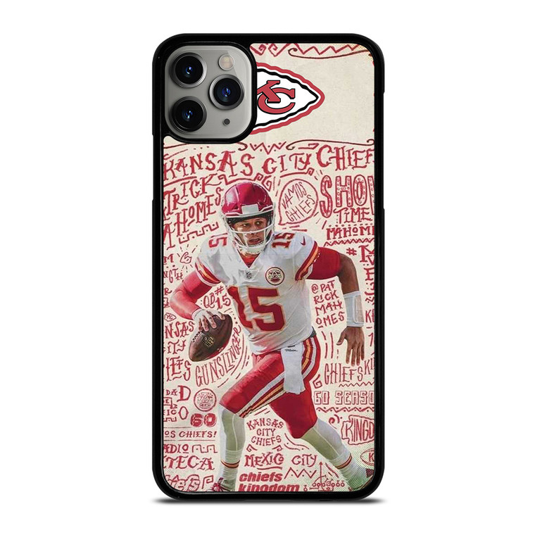 KANSAS CITY CHIEFS 15 PATRICK MAHOMES iPhone 11 Pro Max Case Cover