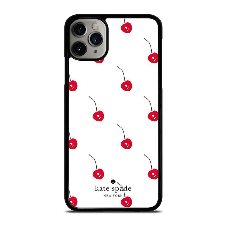 KATE SPADE NEW YORK LOGO CHERRIES iPhone 11 Pro Max Case Cover