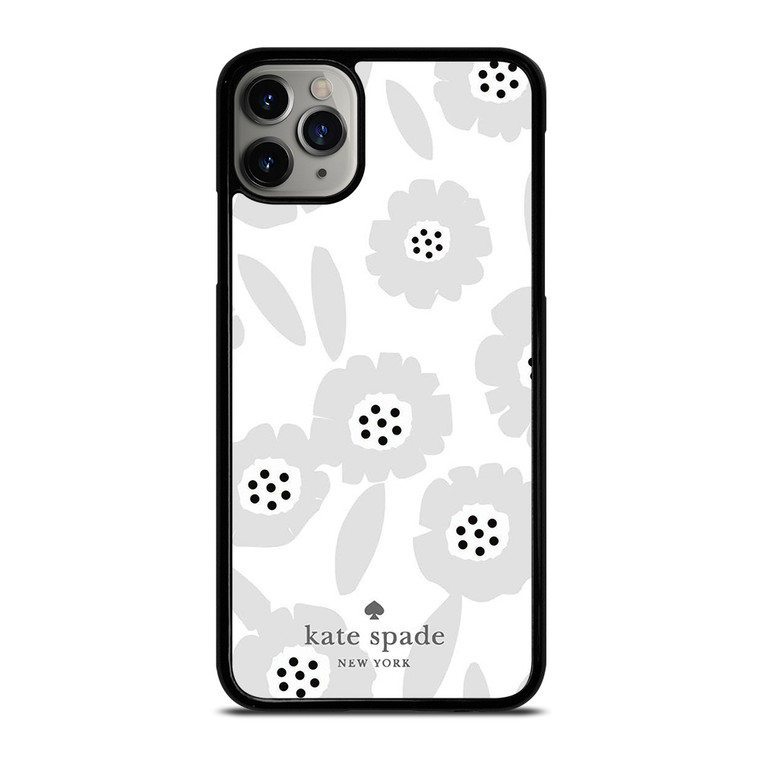 KATE SPADE NEW YORK LOGO WHITE FLOWER iPhone 11 Pro Max Case Cover