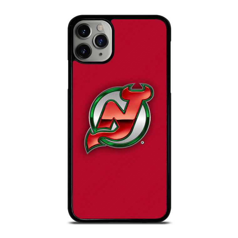 NEW JERSEY DEVILS HOCKEY TEAM LOGO iPhone 11 Pro Max Case Cover