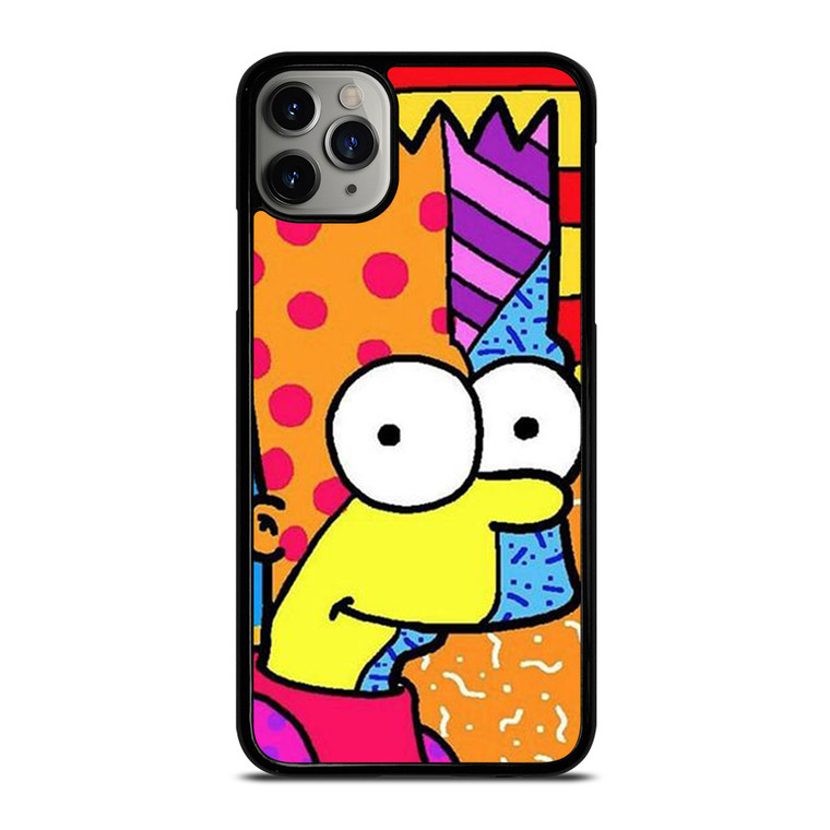 ROMERO BRITTO BART SIMPSONS ART iPhone 11 Pro Max Case Cover