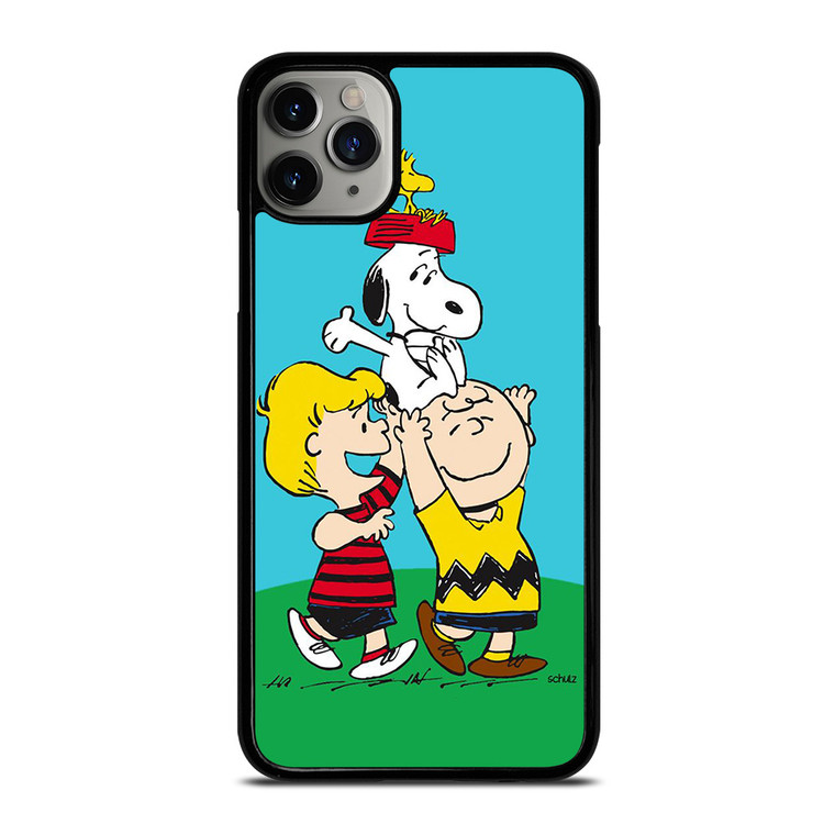 SNOOPY THE PEANUTS AND GANK iPhone 11 Pro Max Case Cover