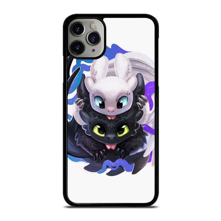 TOOTHLESS AND LIGHTFURY HOW TO TRAIN YOUR DRAGON iPhone 11 Pro Max Case Cover