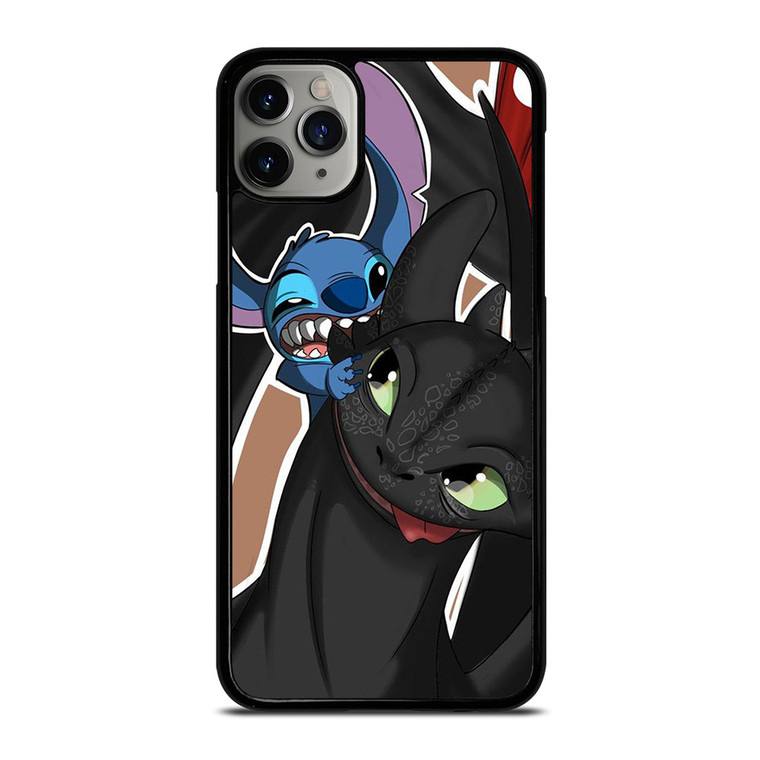 TOOTHLESS AND STITCH PLAY iPhone 11 Pro Max Case Cover