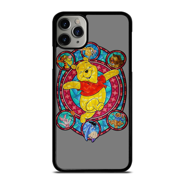 WINNIE THE POOH AND FRIENDS DISNEY MOZAIC ART iPhone 11 Pro Max Case Cover