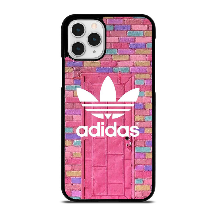 ADIDAS LOGO PINK WALL iPhone 11 Pro Case Cover