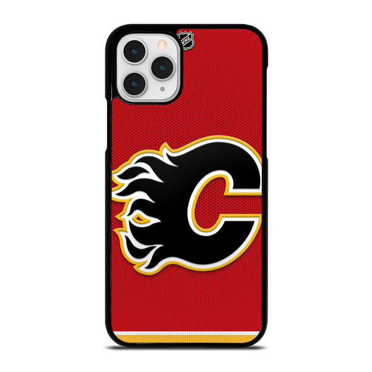 CALGARY FLAMES NHL HOCKEY TEAM LOGO iPhone 11 Pro Case Cover