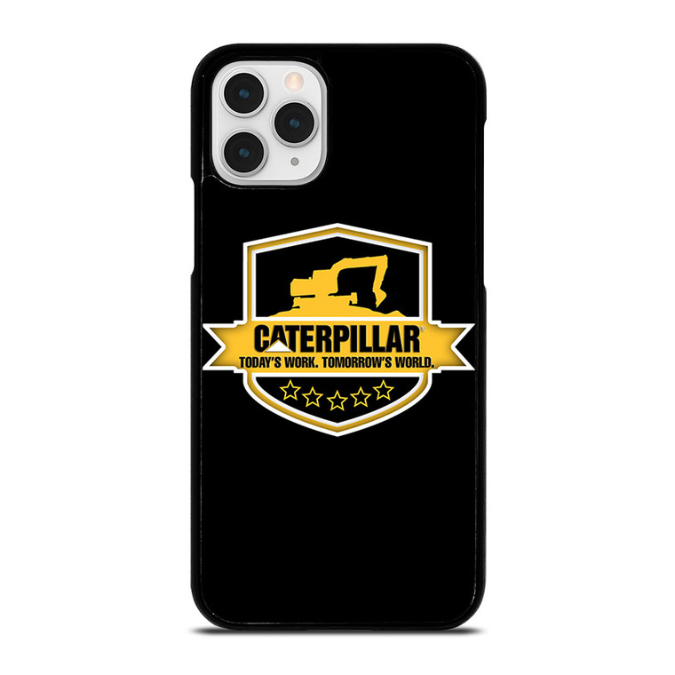 CATERPILLAR TRACTOR LOGO CAT ICON TODAY'S WORK iPhone 11 Pro Case Cover