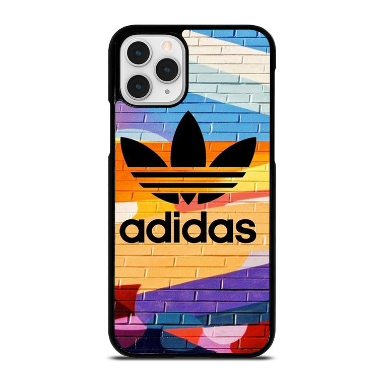 COLORFUL ICON ADIDAS LOGO iPhone 11 Pro Case Cover