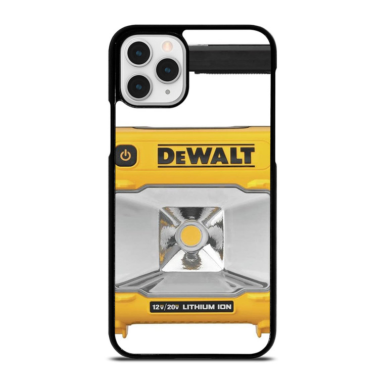 DEWALT TOOL LOGO LED WORK LIGHT iPhone 11 Pro Case Cover