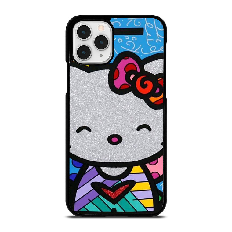 HELLO KITTY ROMERO BRITTO ART iPhone 11 Pro Case Cover