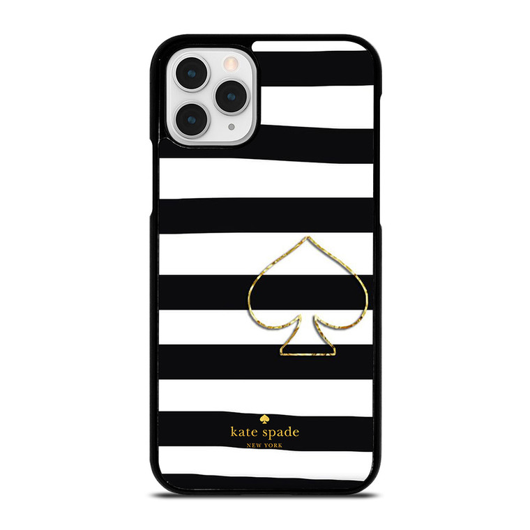 KATE SPADE NEW YORK BLACK STRIPES iPhone 11 Pro Case Cover