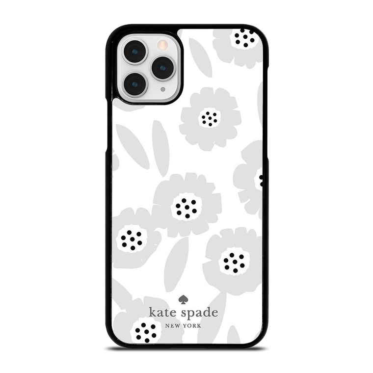 KATE SPADE NEW YORK LOGO WHITE FLOWER iPhone 11 Pro Case Cover