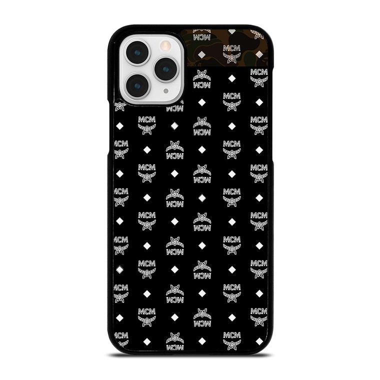 MCM MICHAEL CROMER MUNICH BLACK LOGO iPhone 11 Pro Case Cover