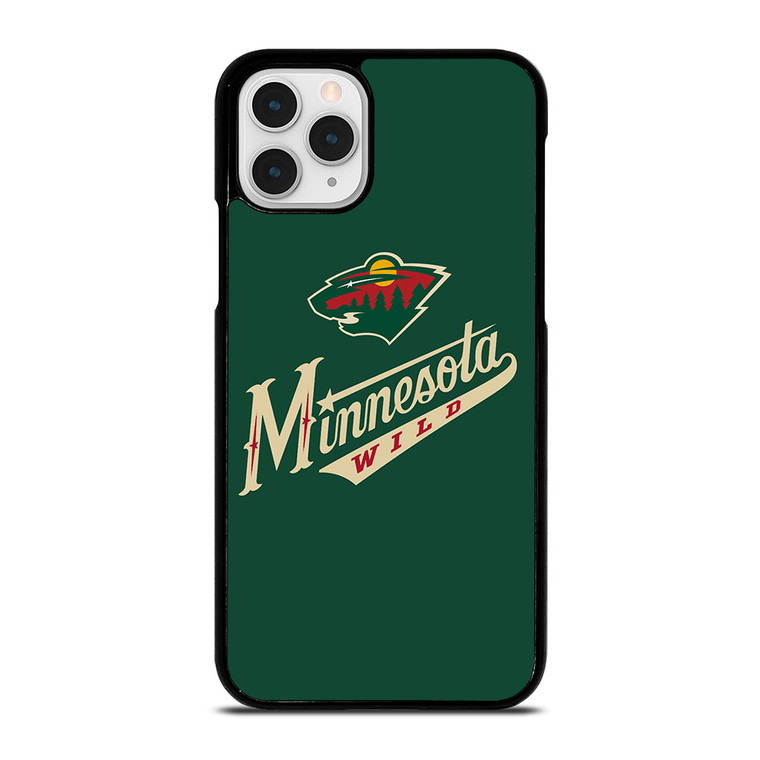 MINNESOTA WILD LOGO NHL HOCKEY TEAM iPhone 11 Pro Case Cover
