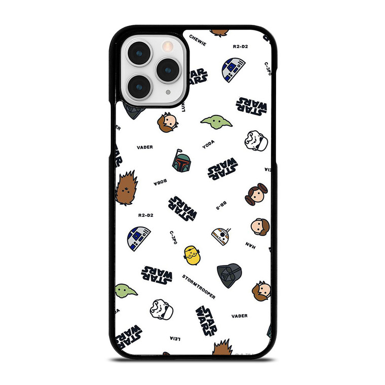 STAR WARS CUTE CARTOON COLLAGE iPhone 11 Pro Case Cover