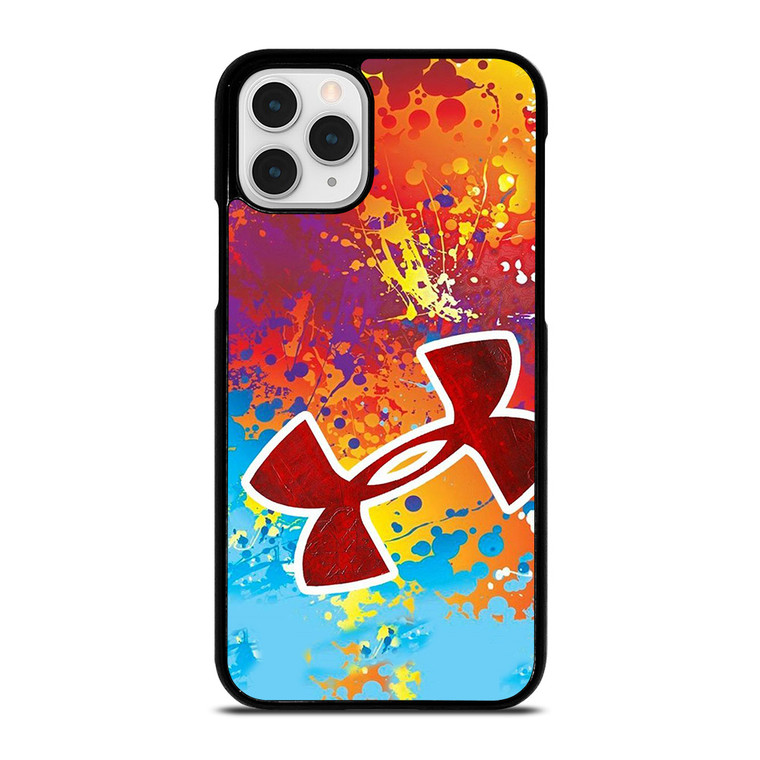 UNDER ARMOUR LOGO COLORFUL PAINT iPhone 11 Pro Case Cover