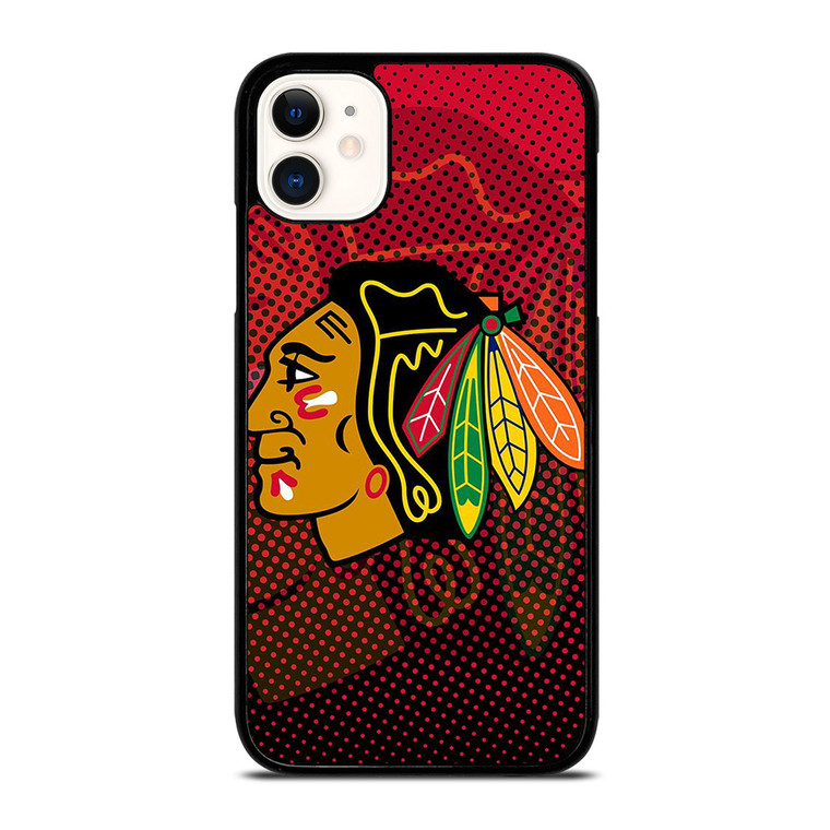 CHICAGO BLACKHAWKS HOCKEY TEAM LOGO EMBLEM iPhone 11 Case Cover CHICAGO BLACKHAWKS HOCKEY TEAM LOGO EMBLEM iPhone 11 Case Cover