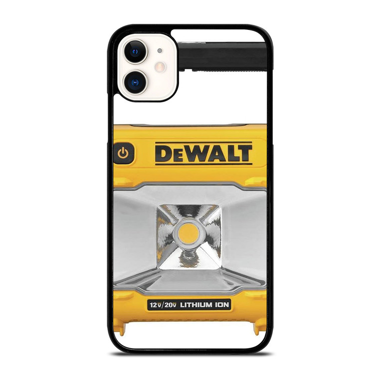 DEWALT TOOL LOGO LED WORK LIGHT iPhone 11 Case Cover