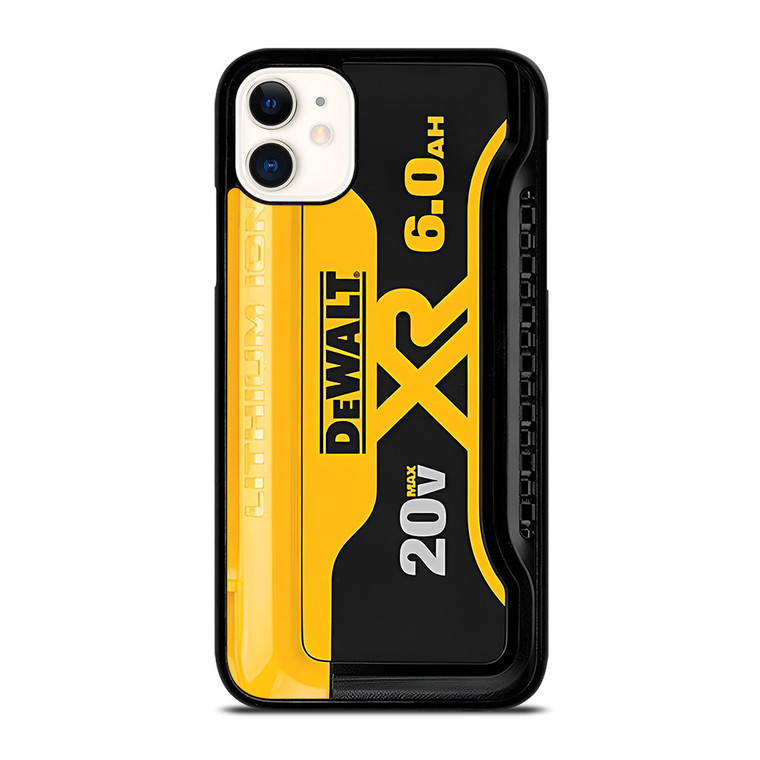 DEWALT TOOL LOGO LITHIUM BATTERY iPhone 11 Case Cover