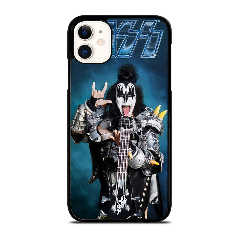 GENE SIMMONS KISS BASSIST iPhone 11 Case Cover