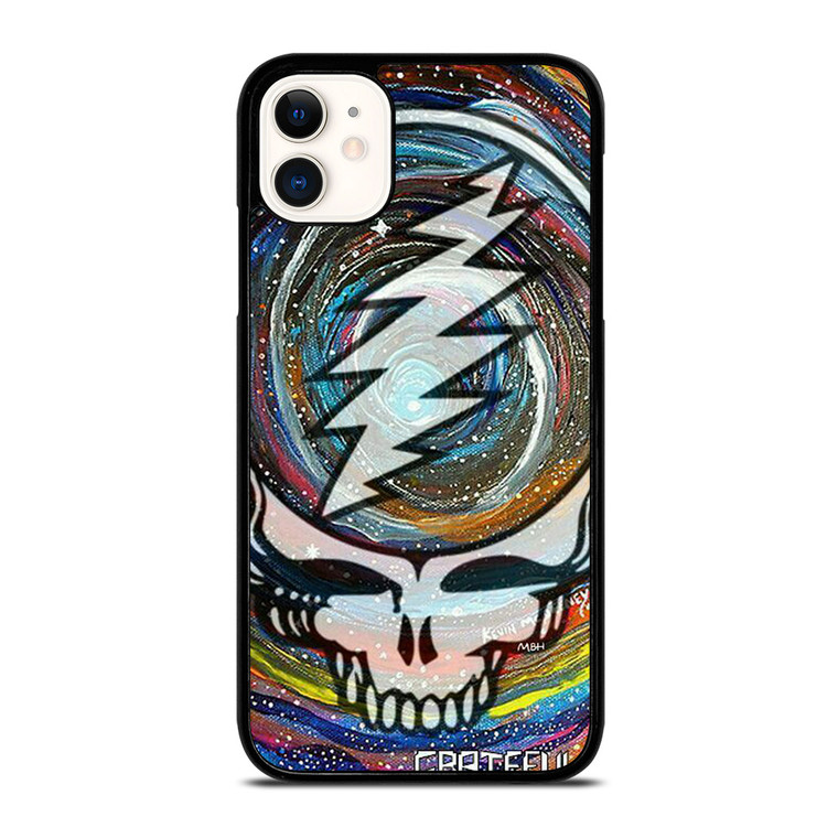 GRATEFUL DEAD SKULL NEBULA iPhone 11 Case Cover