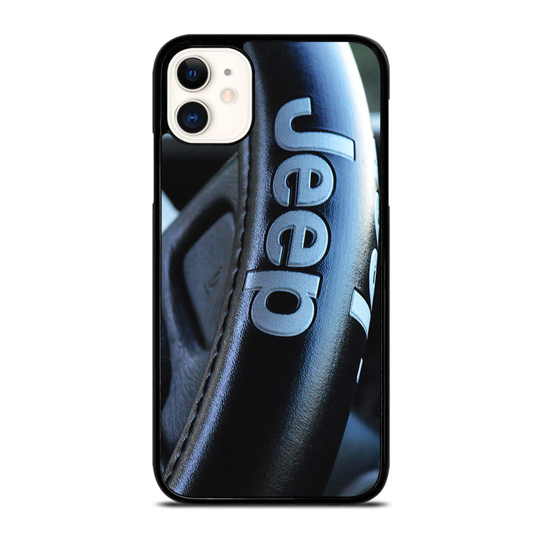 JEEP LOGO STEERING INTERIOR iPhone 11 Case Cover