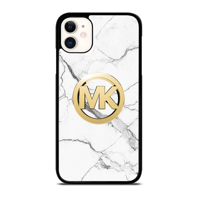MICHAEL KORS MK LOGO ON MARBLE iPhone 11 Case Cover
