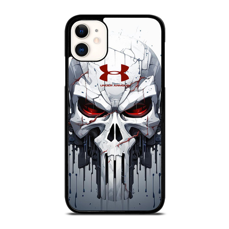PUNISHER MARVEL UNDER ARMOUR LOGO iPhone 11 Case Cover