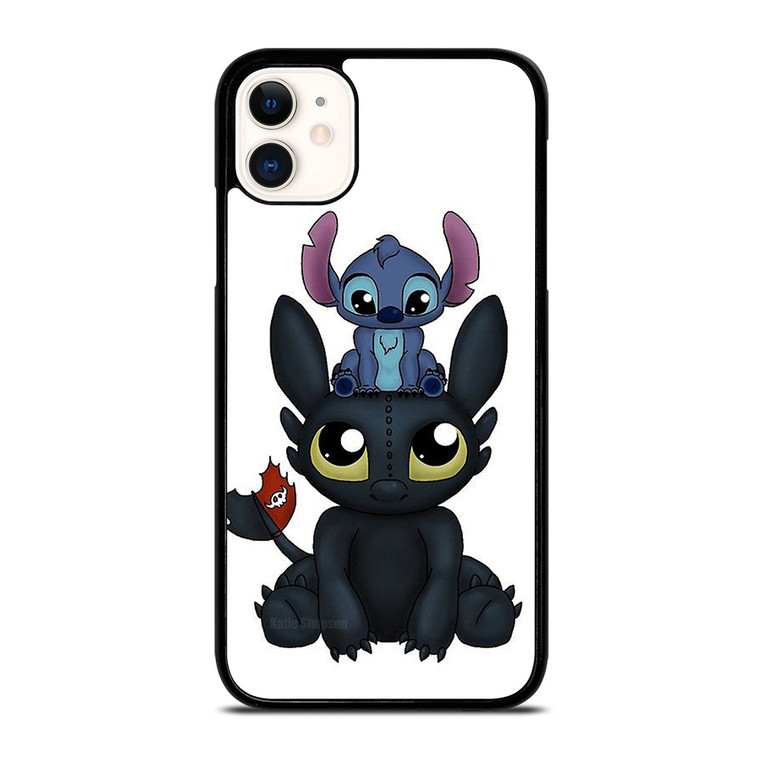 TOOTHLESS STITCH CUTE CARTOON iPhone 11 Case Cover
