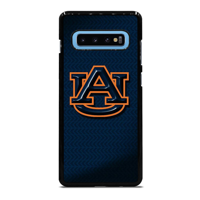 AUBRUN TIGERS FOOTBALL UNIVERSITY TEAM LOGO BLUE Samsung Galaxy S10 Plus Case Cover
