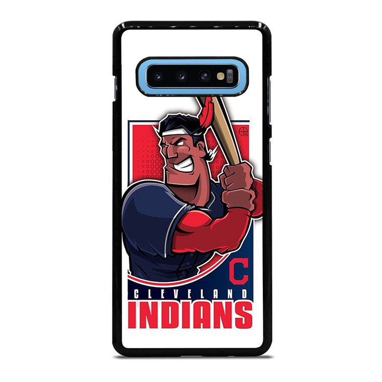 CLEVELAND INDIANS LOGO BASEBALL ICON Samsung Galaxy S10 Plus Case Cover